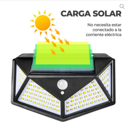 FOCO LED SOLAR AUTOMÁTICO