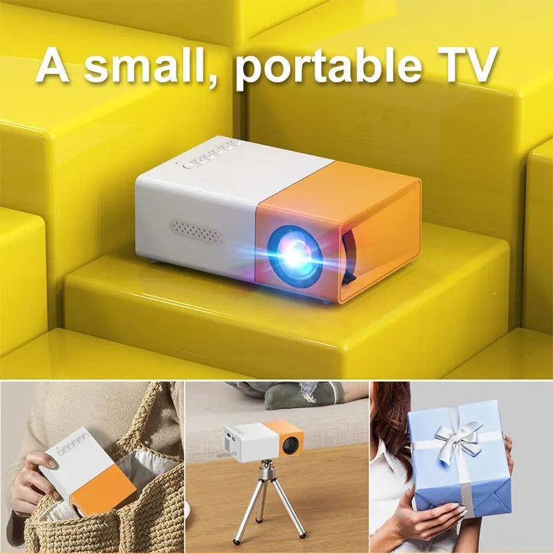 MINI PROYECTOR LED PORTÁTIL